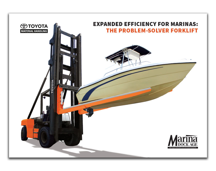 Expanded Efficiency In Marinas - The Problem Solver Forklift
